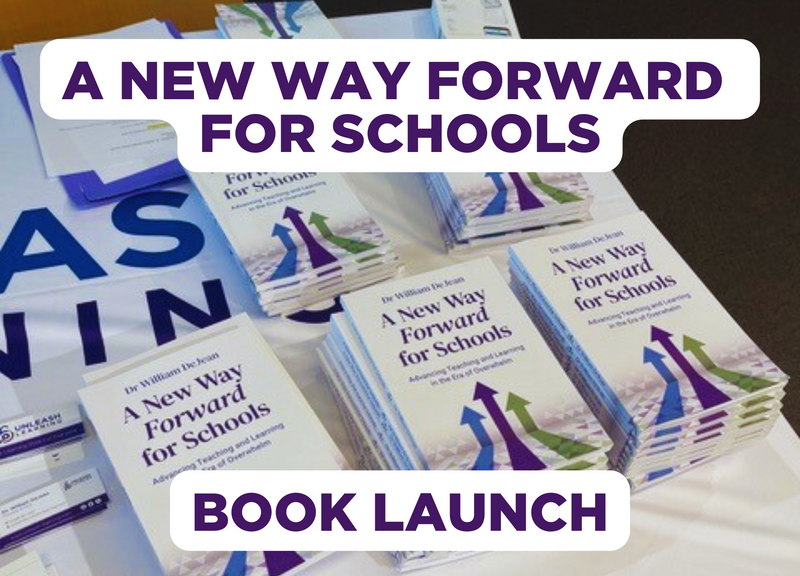 Celebrating Dr William DeJean's book, A New Way Forward for Schools