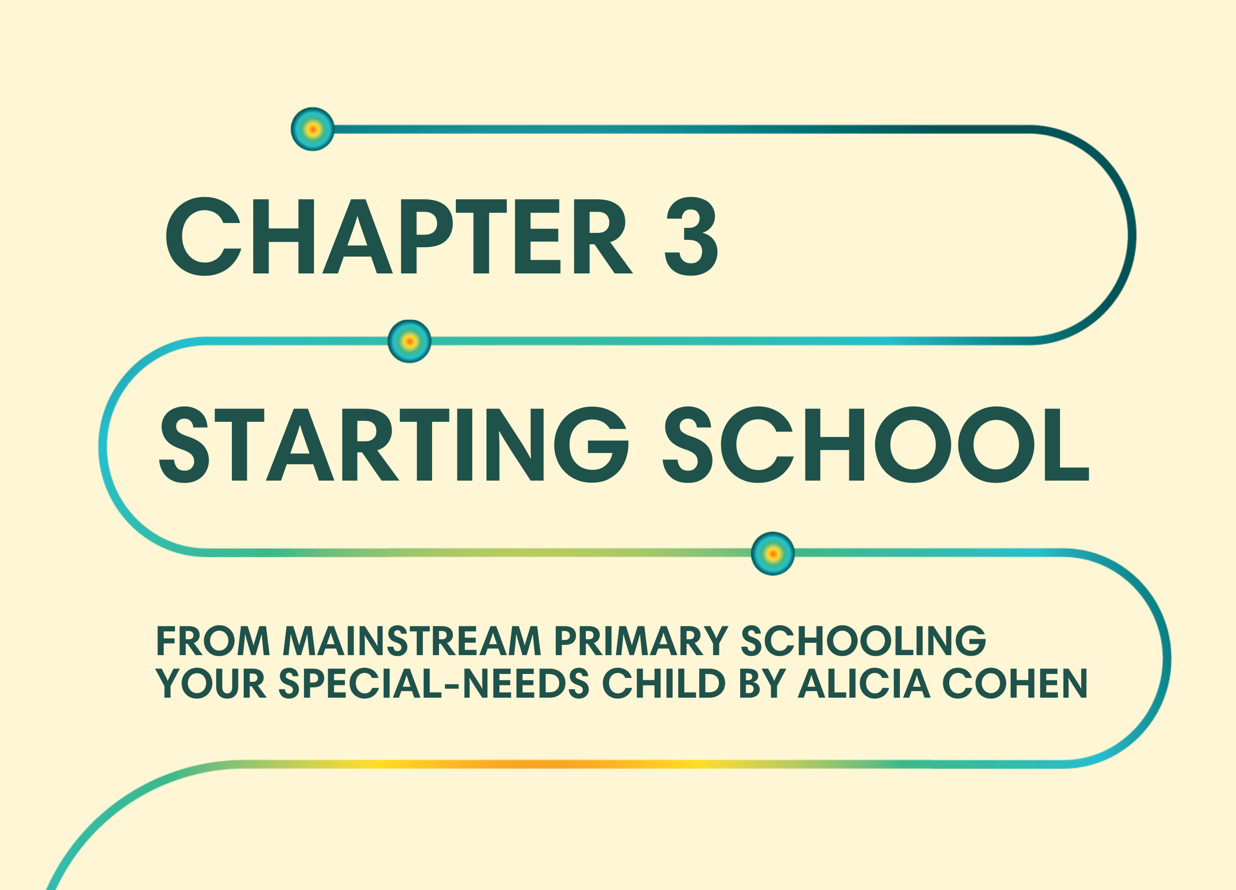Chapter 3: Starting School from Mainstream Primary Schooling Your Special-Needs Child