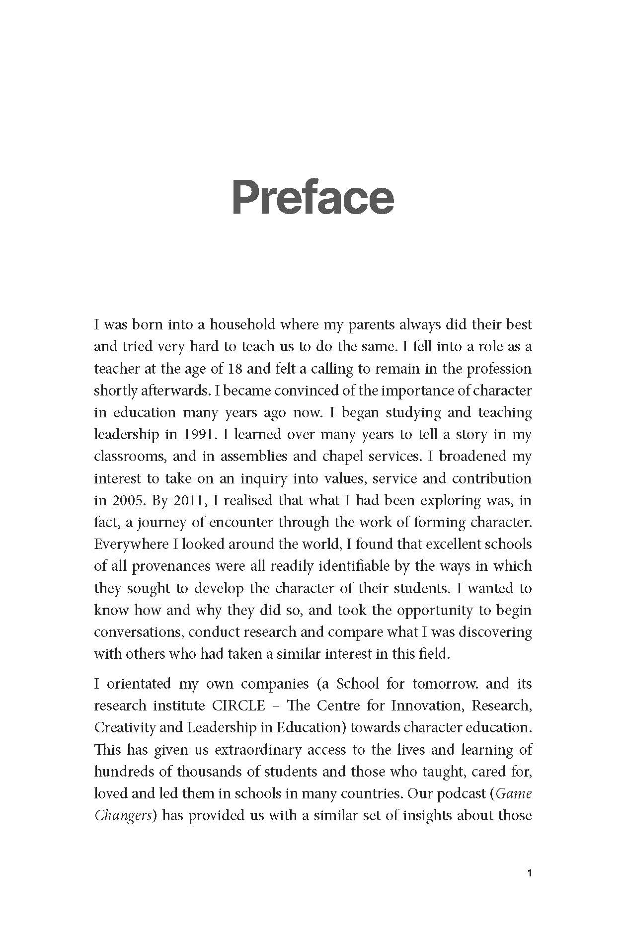 On Character