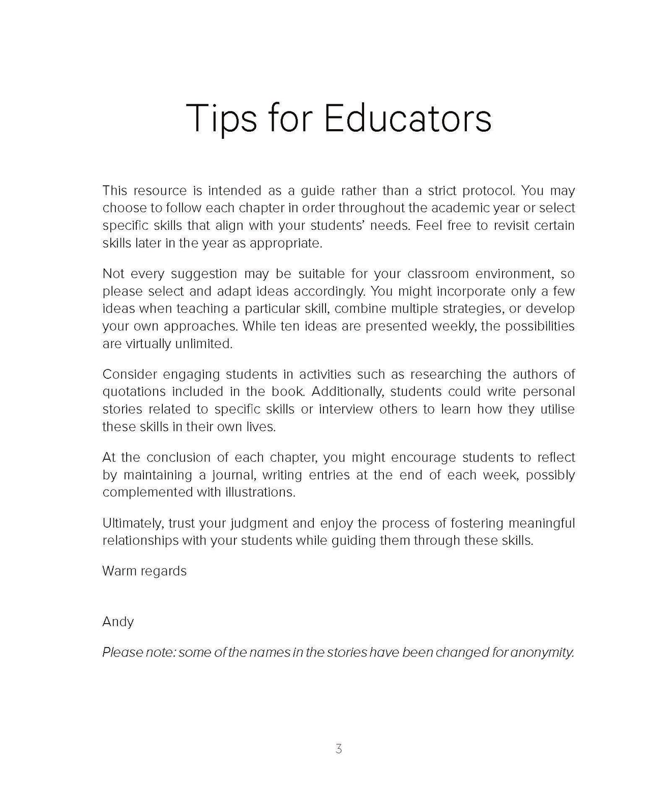 Connecting with Your Students