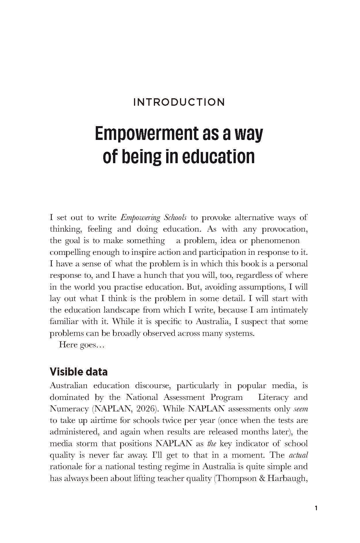 Empowering Schools