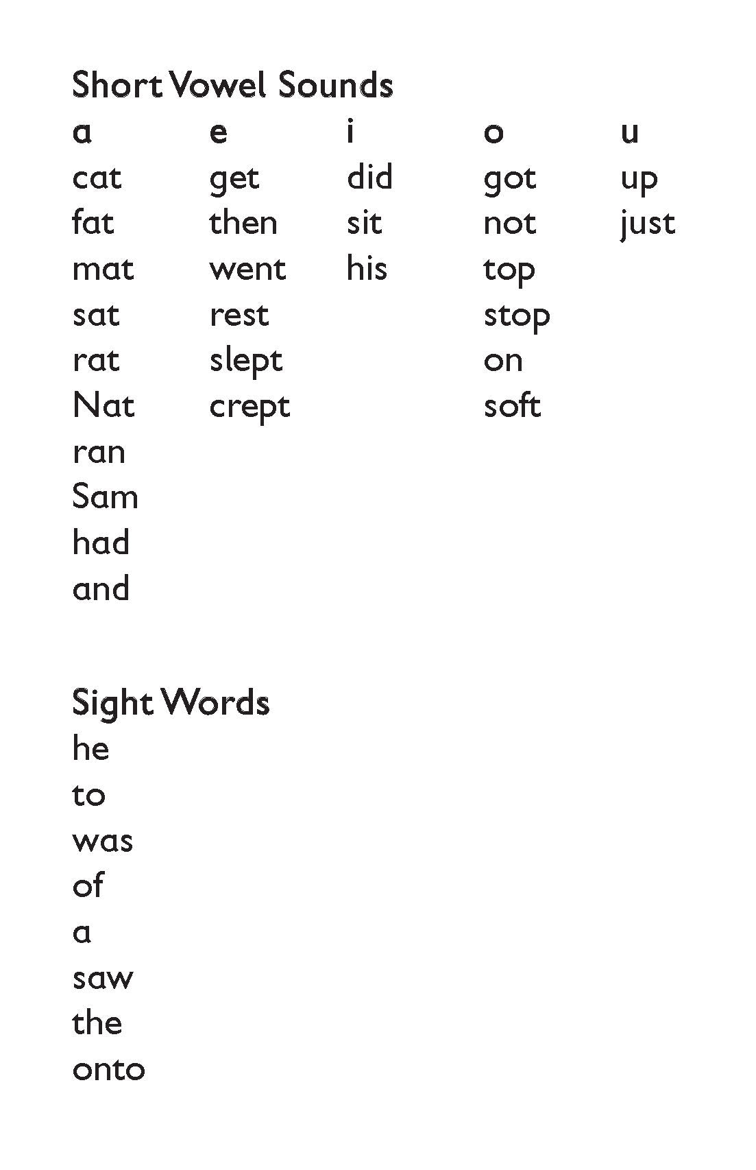 Sam Cat and Nat Rat: Book 1