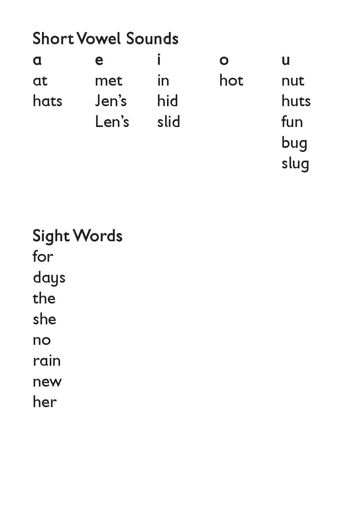 Len Bug and Jen Slug: Book 3