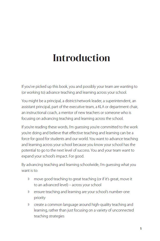 A New Way Forward for Schools