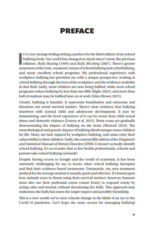 Bully Blocking: Empowering students to manage bullying