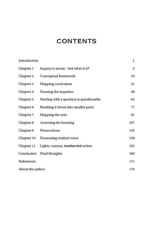 Curating Inquiries