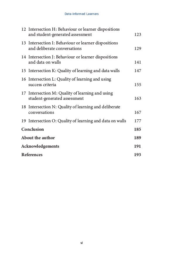 Data-informed Learners