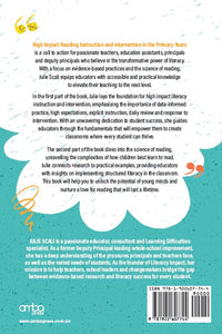 Thumbnail for High Impact Reading Instruction and Intervention in the Primary Years