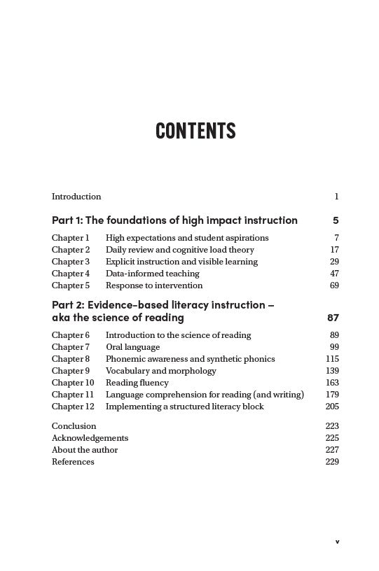 High Impact Reading Instruction and Intervention in the Primary Years
