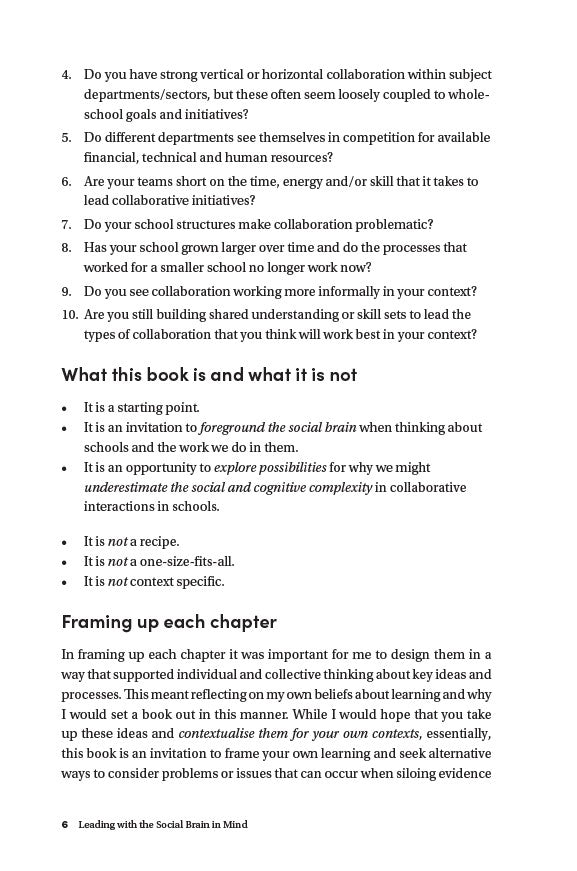 Leading with the Social Brain in Mind