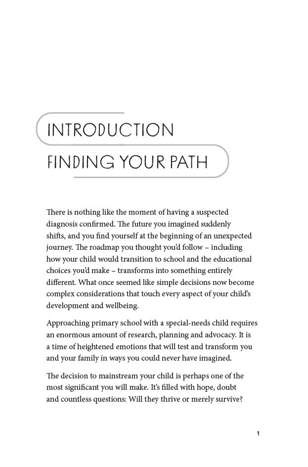 Mainstream Primary Schooling Your Special-Needs Child