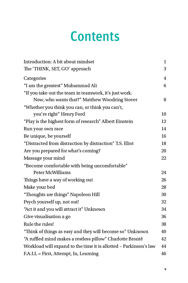 Mindset Handbook
