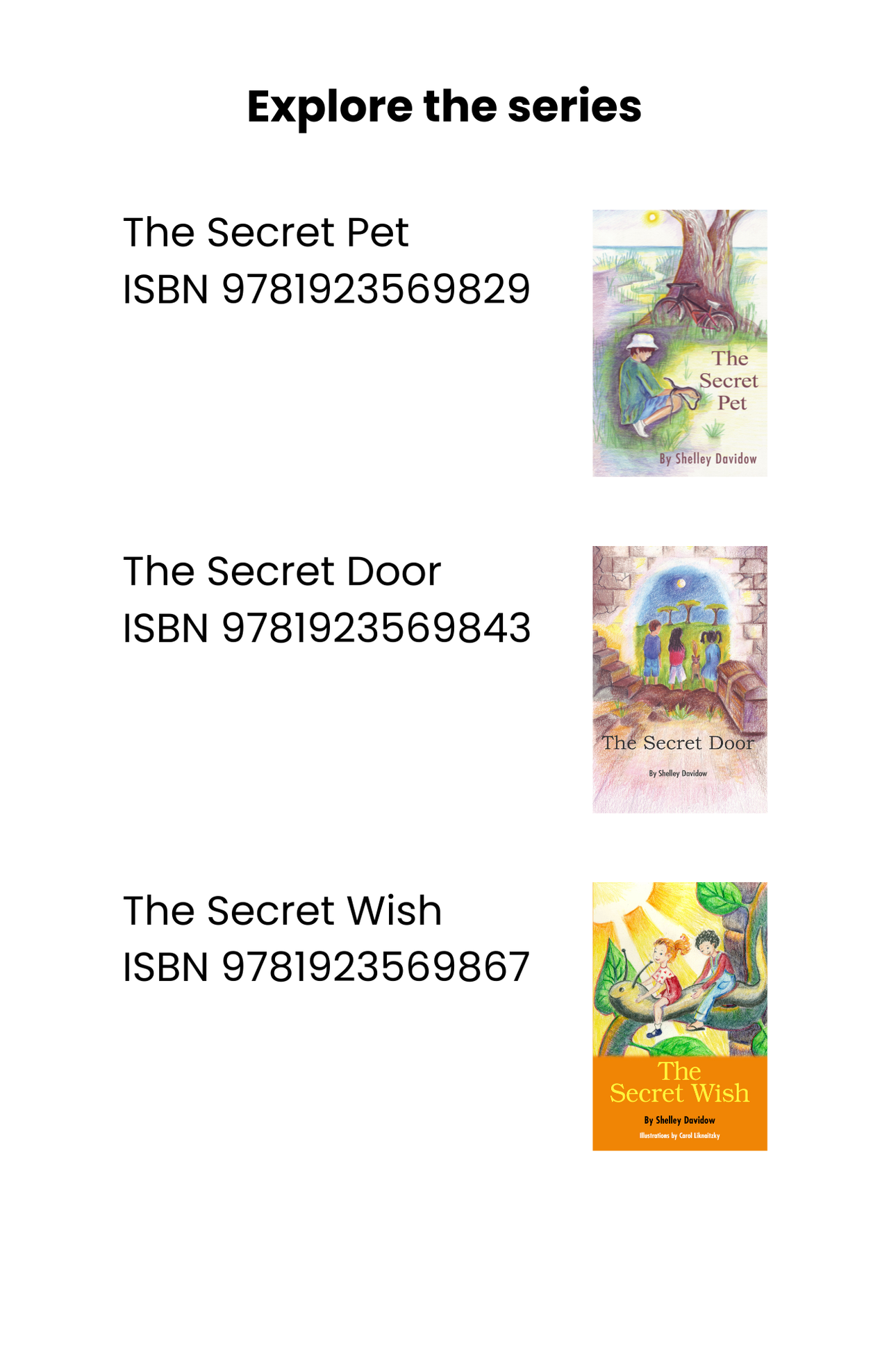 The Secret Pet: Book 1