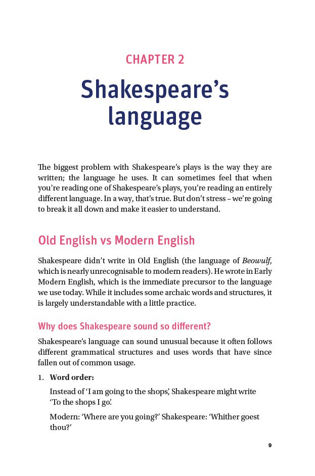 Shakespeare Simplified