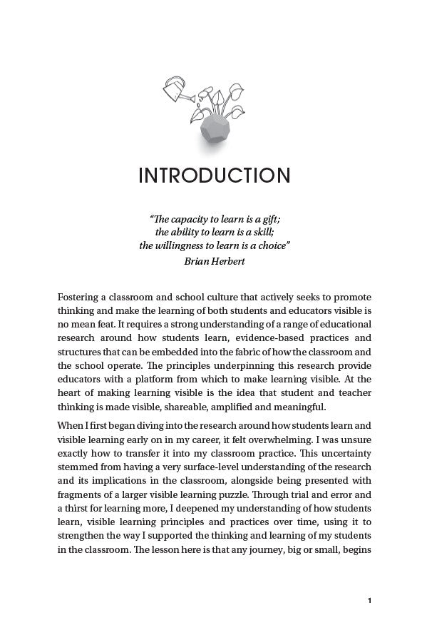 The Learning Classroom