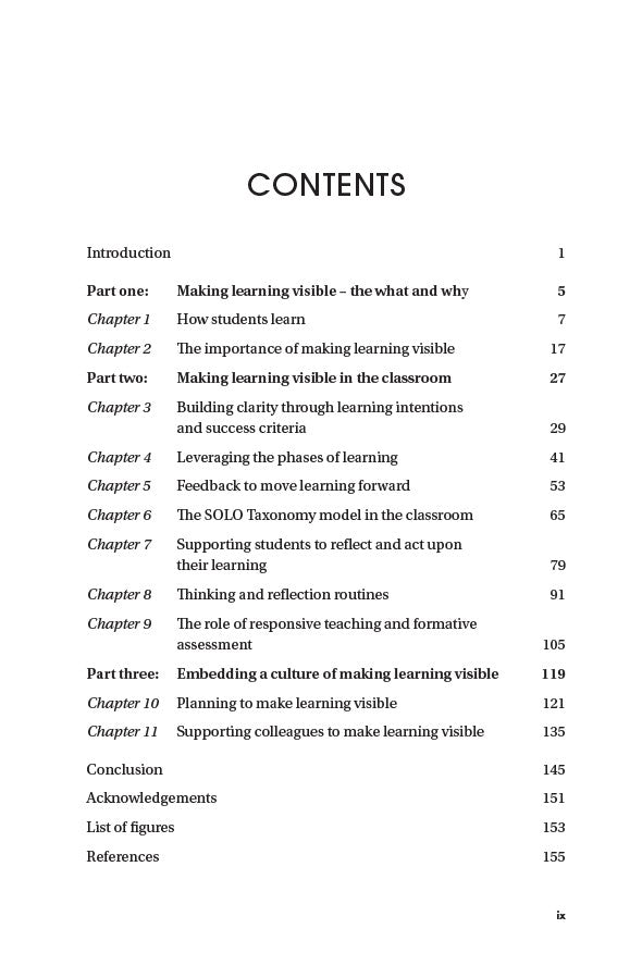 The Learning Classroom