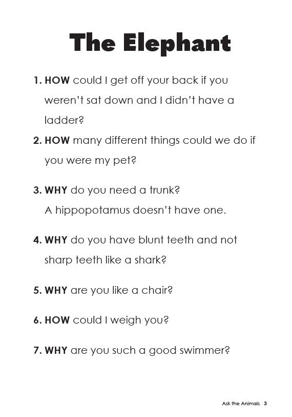 Ask the Animals