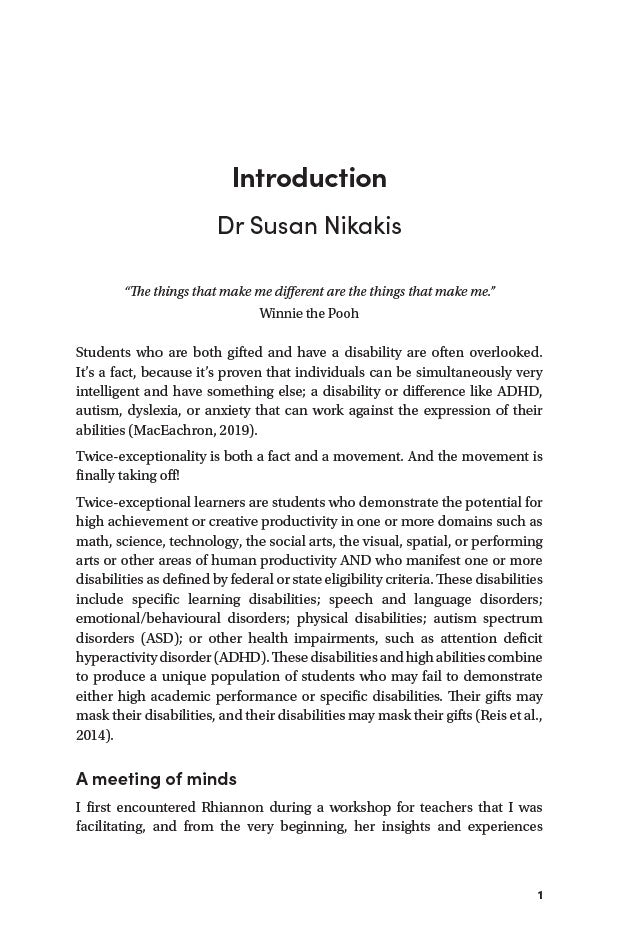 Too Quirky, Too Quick, 2E: Twice-Exceptional Gifted Students
