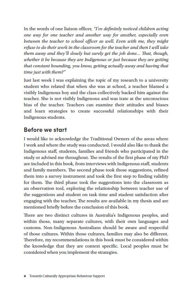Towards Culturally Appropriate Behaviour Support