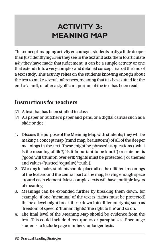 Practical Reading Strategies