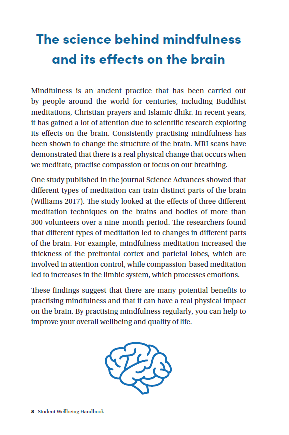 Student Wellbeing Handbook