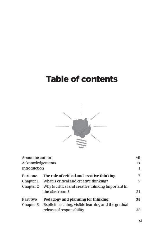 The Thinking Classroom